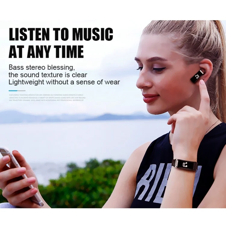EDA001687701_B2.webp Y3 0.96 inch OLED Screen Smart Bracelet, Support Sleep Monitoring / Heart Rate Monitoring / Bluetooth Call - Image 3