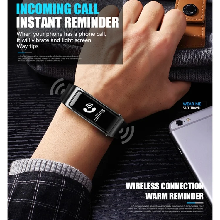 EDA001687701_B4.webp Y3 0.96 inch OLED Screen Smart Bracelet, Support Sleep Monitoring / Heart Rate Monitoring / Bluetooth Call - Image 5