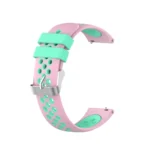 For Huawei Watch 3 / 3 Pro 22mm Two-color Silicone Replacement Strap Watchband