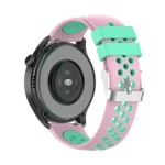 For Huawei Watch 3 / 3 Pro 22mm Two-color Silicone Replacement Strap Watchband - Image 8