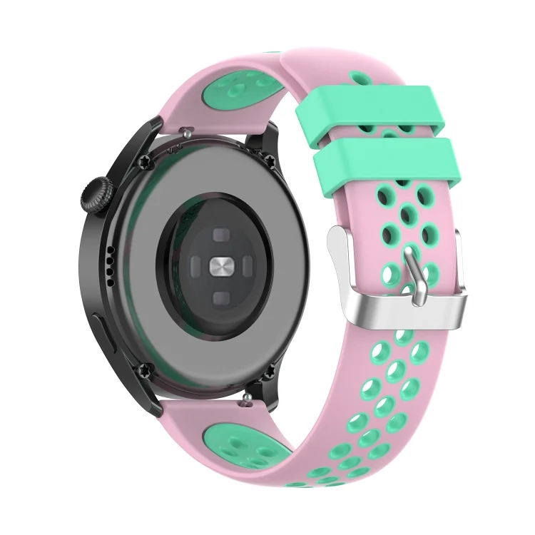 EDA001709601A_4.webp For Huawei Watch 3 / 3 Pro 22mm Two-color Silicone Replacement Strap Watchband - Image 8