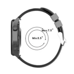 For Huawei Watch 3 / 3 Pro 22mm Two-color Silicone Replacement Strap Watchband - Image 2