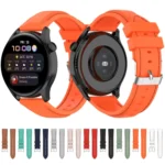 For Huawei Watch 3 / 3 Pro 22mm Silicone Replacement Strap Watchband - Image 4