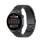 For Huawei Watch 3 / 3 Pro 22mm Three-beads Steel Replacement Strap Watchband - Image 7
