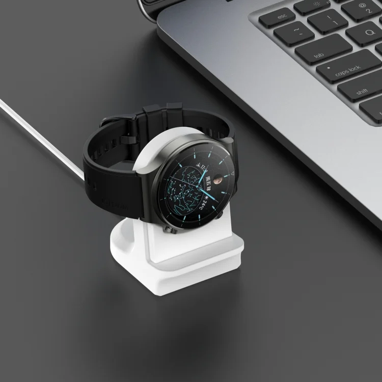 EDA001711701A_6.webp For Huawei Watch 3 / GT2 Pro / GT2 Pro ECG Universal Silicone Bracket Holder - Image 7