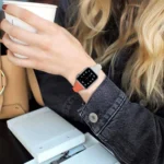 Three-color T-shape Leather Watch Band For Apple Watch Series 8&7 41mm / SE 2&6&SE&5&4 40mm / 3&2&1 38mm - Image 5