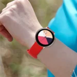 For Huawei Watch 3 Internal Buckle Perforation Silicone Replacement Watchband - Image 2