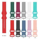 For Huawei Watch 3 Internal Buckle Perforation Silicone Replacement Watchband - Image 3