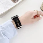 Nylon Replacement Strap Watchband, For Apple Watch Series 7 41mm / & 6 & SE & 5 & 4 40mm, For Apple Watch Series 7 45mm / & 6 & SE & 5 & 4 44mm - Image 4