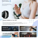 CS253 1.57 inch TFT Touch Screen 5ATM Waterproof Smart Watch, Support Sleep Monitoring / Heart Rate Monitoring / Sport Mode / Incoming Call & Information Reminder - Image 7