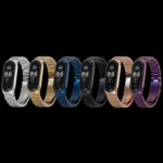 For Mi Band 6 / 5 / 4 / 3 Metal CS Bamboo Joint Stainless Steel Replacement Watchband - Image 2