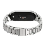 For Xiaomi Mi Band 6 / 5 / 4 / 3 CS Metal Three Bead Stainless Steel Replacement Watchband - Image 8
