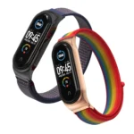 For Xiaomi Mi Band 6 / 5 / 4 / 3 CS Lightweight Breathable Nylon Replacement Watchband - Image 2