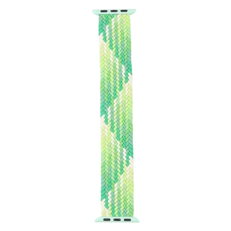 EDA001780801_B2.webp Single Loop Weaving Nylon Replacement Watchband, Size: M 145mm For Apple Watch Series 6 & SE & 5 & 4 40mm / 3 & 2 & 1 38mm, M 145mm 40mm / 38 mm - Image 3