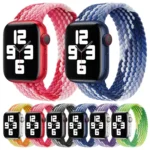Single Loop Weaving Nylon Replacement Watchband, Size: L 165mm For Apple Watch Series 6 & SE & 5 & 4 44mm / 3 & 2 & 1 42mm, L 165mm 44mm / 42 mm - Image 2