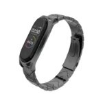 For Xiaomi Mi Band 6 / 5 / 4 / 3 GT Metal Stainless Steel V Type Replacement Watchband - Image 6
