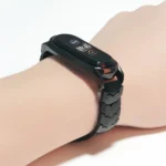 For Xiaomi Mi Band 6 / 5 / 4 / 3 GT Metal Stainless Steel V Type Replacement Watchband - Image 2