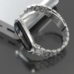 For Xiaomi Mi Band 6 / 5 / 4 / 3 Mijobs Three Beads Metal GT Stainless Steel Replacement Watchband - Image 7