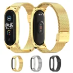 For Xiaomi Mi Band 6 / 5 / 4 / 3 Mijobs Milan buckle GT Metal Stainless Steel Replacement Watchband - Image 3