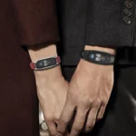 For Xiaomi Mi Band 6 / 5 / 4 / 3 Mijobs Metal Case Crazy Horse Texture PU Microfiber Plus Replacement Watchband - Image 4