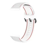 For Samsung Galaxy Watch Active 2 Two-color Stitching Silicone Replacement Strap Watchband - Image 3