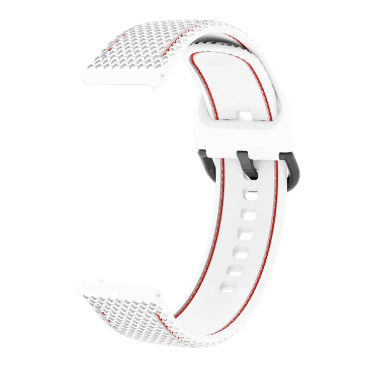 EDA001787901A_1.webp For Samsung Galaxy Watch Active 2 Two-color Stitching Silicone Replacement Strap Watchband - Image 3