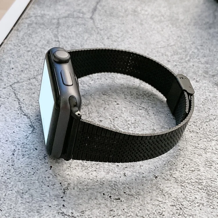 Small Waist Steel Replacement Strap Watchband, For Apple Watch Series 7  41mm / & 6 & SE & 5 & 4 40mm, For Apple Watch Series  7  45mm / & 6 & SE & 5 & 4 44mm