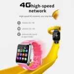 W5 1.54 inch Full-fit Screen Dual Cameras Smart Phone Watch, Support SIM Card / GPS Tracking / Real-time Trajectory / Temperature Monitoring, - Image 2