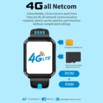 W5 1.54 inch Full-fit Screen Dual Cameras Smart Phone Watch, Support SIM Card / GPS Tracking / Real-time Trajectory / Temperature Monitoring, - Image 3