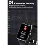 F15 Pro 1.69 inch TFT Screen IP67 Waterproof Smart Watch, Support Body Temperature Monitoring / Sleep Monitoring / Heart Rate Monitoring / Incoming Call Reminder - Image 2