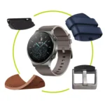Leather Replacement Strap Watchband - Image 3