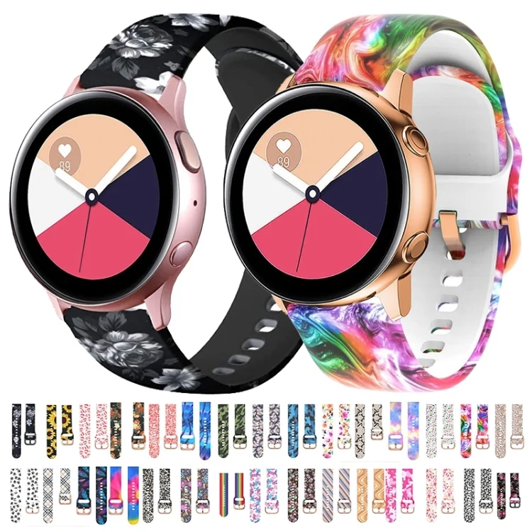 EDA001822901_B2.webp Silicone Printing Replacement Strap Watchband - Image 3