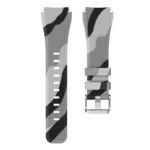 Twill Camouflage Silicone Replacement Strap Watchband - Image 3