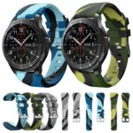 Twill Camouflage Silicone Replacement Strap Watchband - Image 2