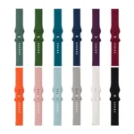 8-buckle Silicone Replacement Strap Watchband - Image 2