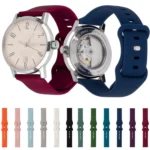 8-buckle Silicone Replacement Strap Watchband - Image 2