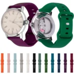 8-buckle Silicone Replacement Strap Watchband - Image 2