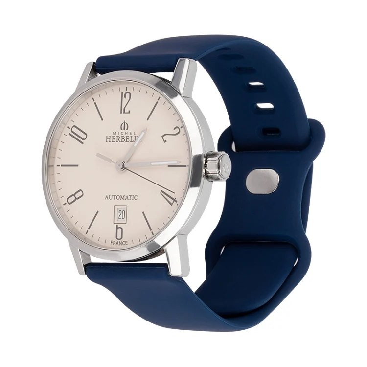EDA001823817_B3.webp 8-buckle Silicone Replacement Strap Watchband - Image 4