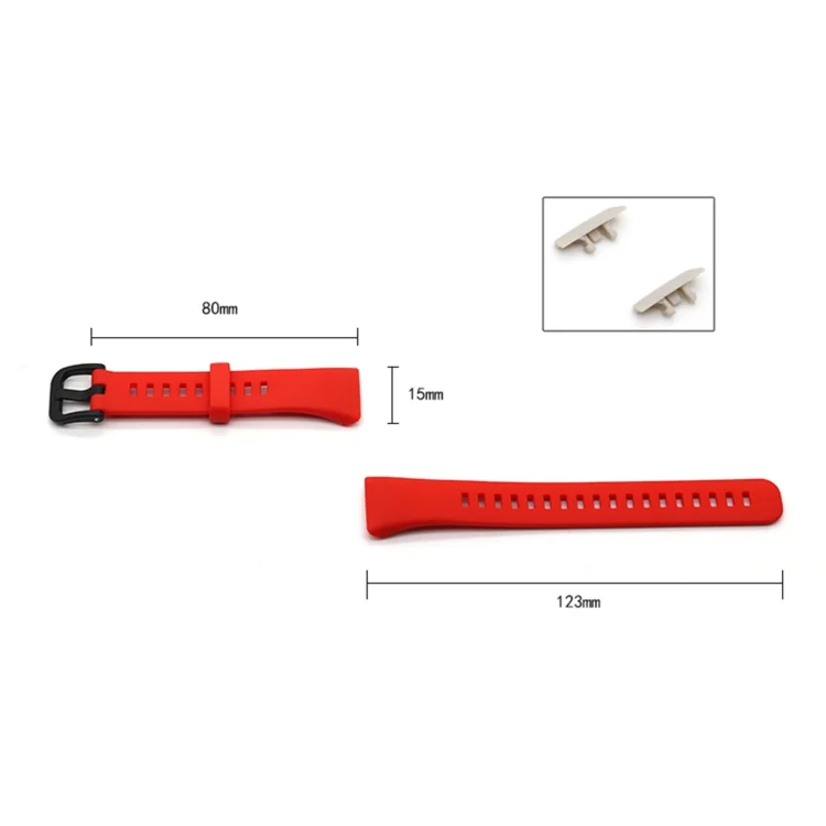 EDA001836901_B2.webp Pure Color Silicone Replacement Strap Watchband - Image 3