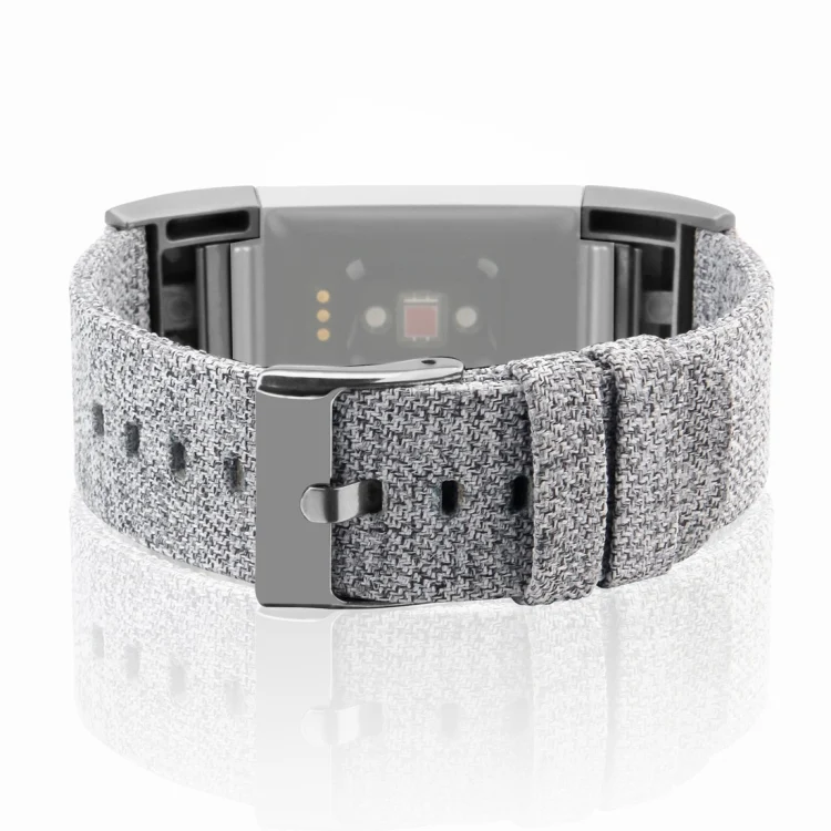 EDA00185202E_2.webp For FITBIT Charge 2 Smart Watch Canvas Wrist Strap Watchband - Image 3