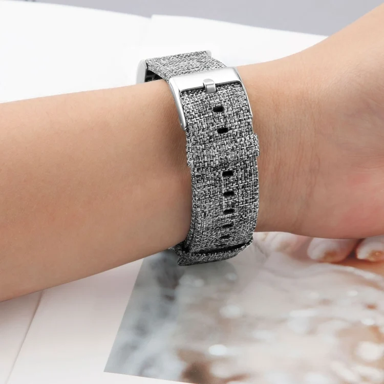 EDA00185202E_3.webp For FITBIT Charge 2 Smart Watch Canvas Wrist Strap Watchband - Image 4