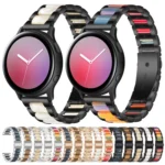 Three-beads Steel + Resin Replacement Strap Watchband - Image 2