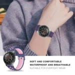 For Galaxy Watch 46 / S3 / Huawei Watch GT 1 / 2 22mm Smart Watch Silicone Double Color Wrist Strap Watchband - Image 7