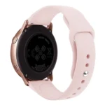 For Galaxy Watch Active 2 Smart Watch Solid Color Silicone Wrist Strap Watchband - Image 5