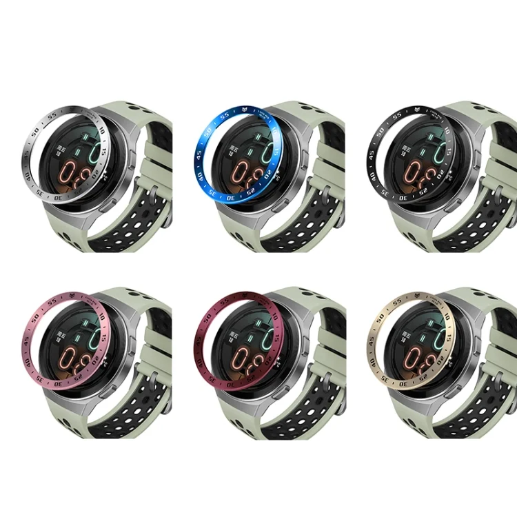 EDA001890801A_3.webp For Huawei Watch GT2e Smart Watch Stainless Steel Bezel Ring - Image 4