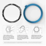 Smart Watch Steel Bezel Ring, A Version - Image 7