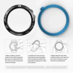 Smart Watch Steel Bezel Ring, B Version - Image 6