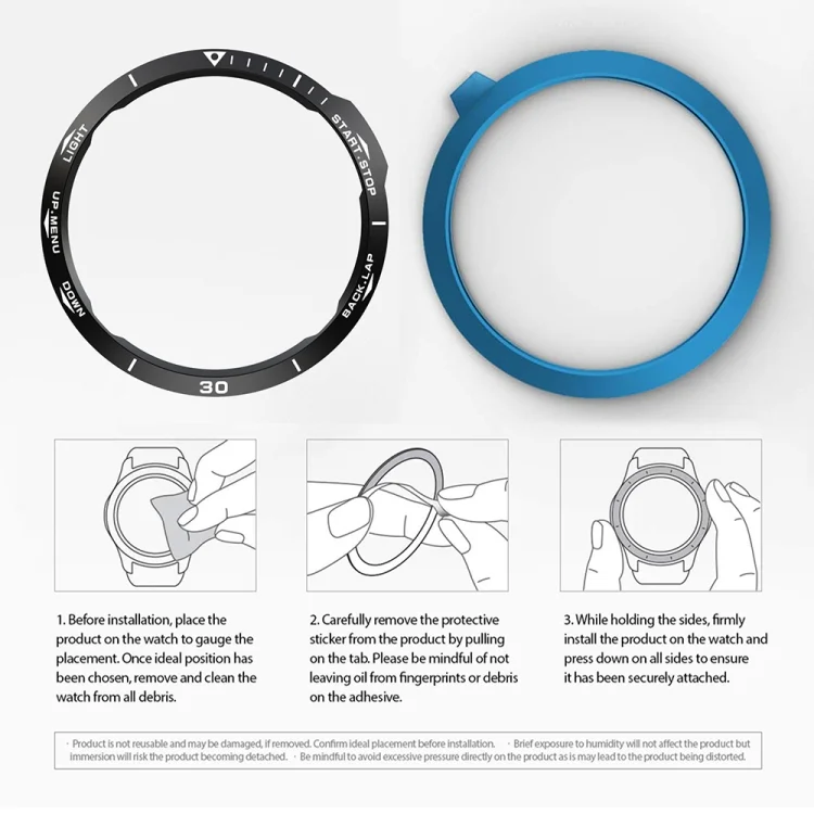 EDA001893301A_6.webp Smart Watch Steel Bezel Ring, B Version - Image 7