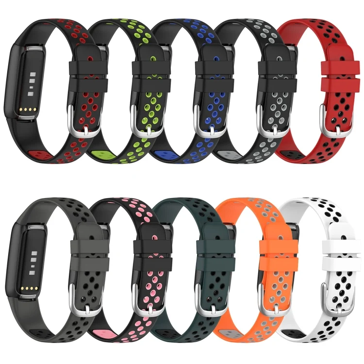 EDA001897501_B2.webp Two-color Silicone Replacement Strap Watchband - Image 3