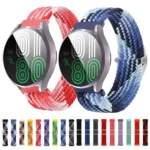 Universal Adjustable Braided Elastic Diamond Buckle Replacement Strap Watchband - Image 6